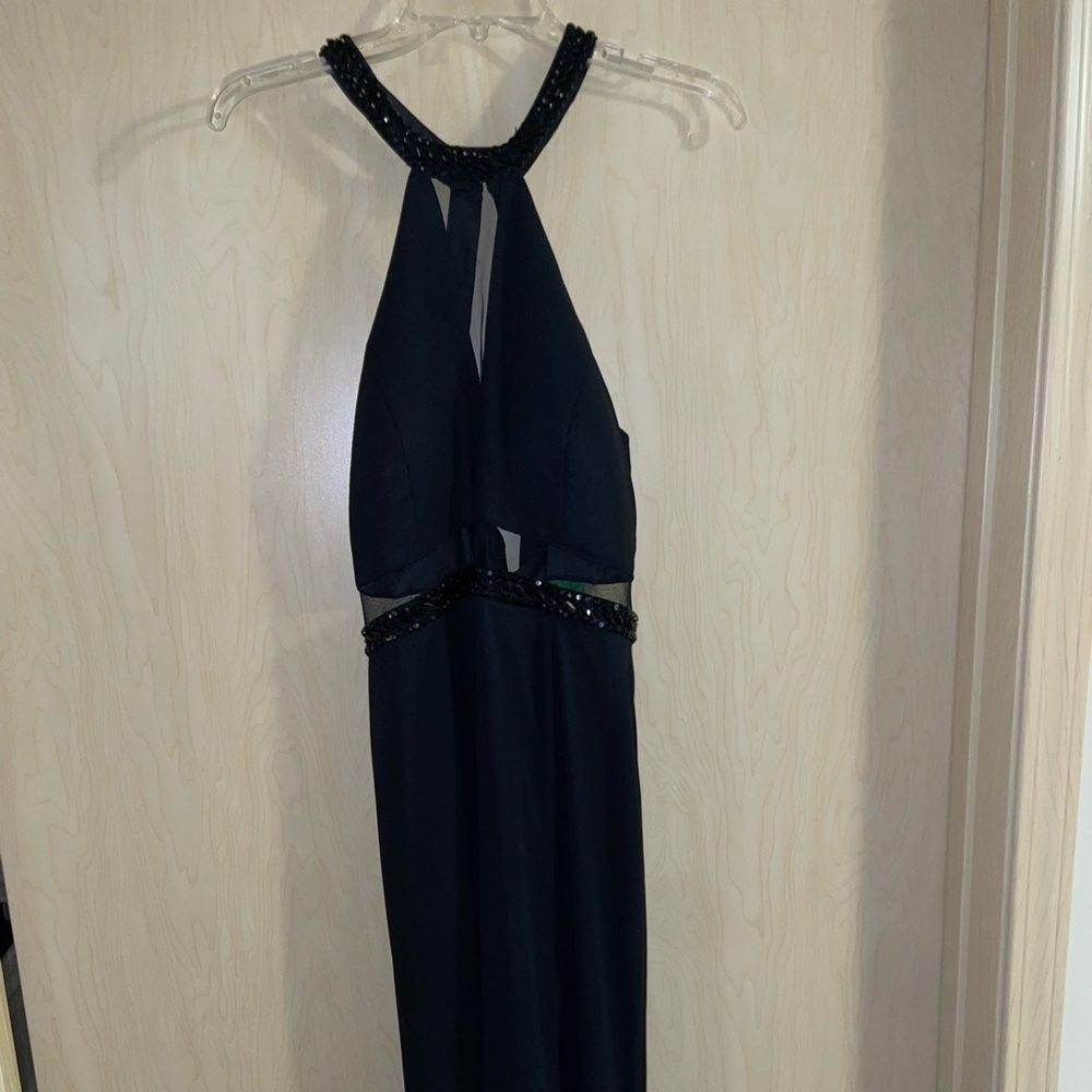 Black Rubi Jubi prom/ formal dress. Size L
